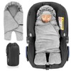 ZAMBOO Winter Baby Car Seat Wrap Blanket with Legs and