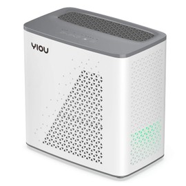YIOU Air Purifier for Home Large Room up to 547 ft², H13 True HEPA Air Filter 20dB Air Cleaner Odor Eliminator for Allergies Smoke Dust Pollen, Grey, 7"D x 11.5"W x 11.7"H