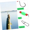 WHAMVOX Fishing Tackle Set 5 High Carbon Steel Hooks Saltwater