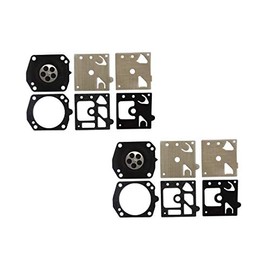 Carburetor Gasket and Diaphragm Kit Replaces Walbro D20-HDA For Walbro HDA Carburetor (Pack of 2)