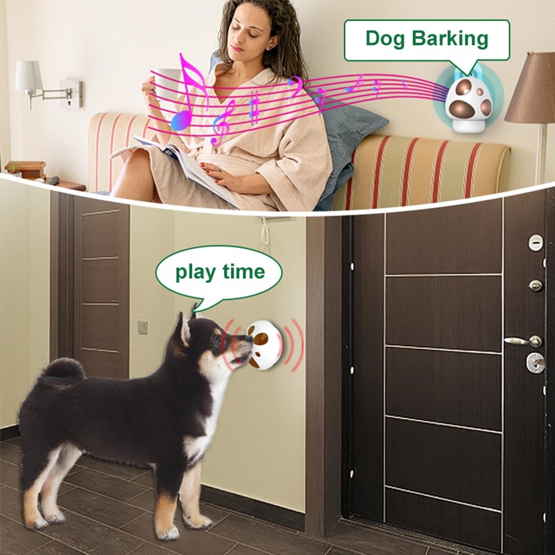 HTZSAFE Wireless Doorbell, Loud Enough 5 Volume Levels, 35 Chimes,