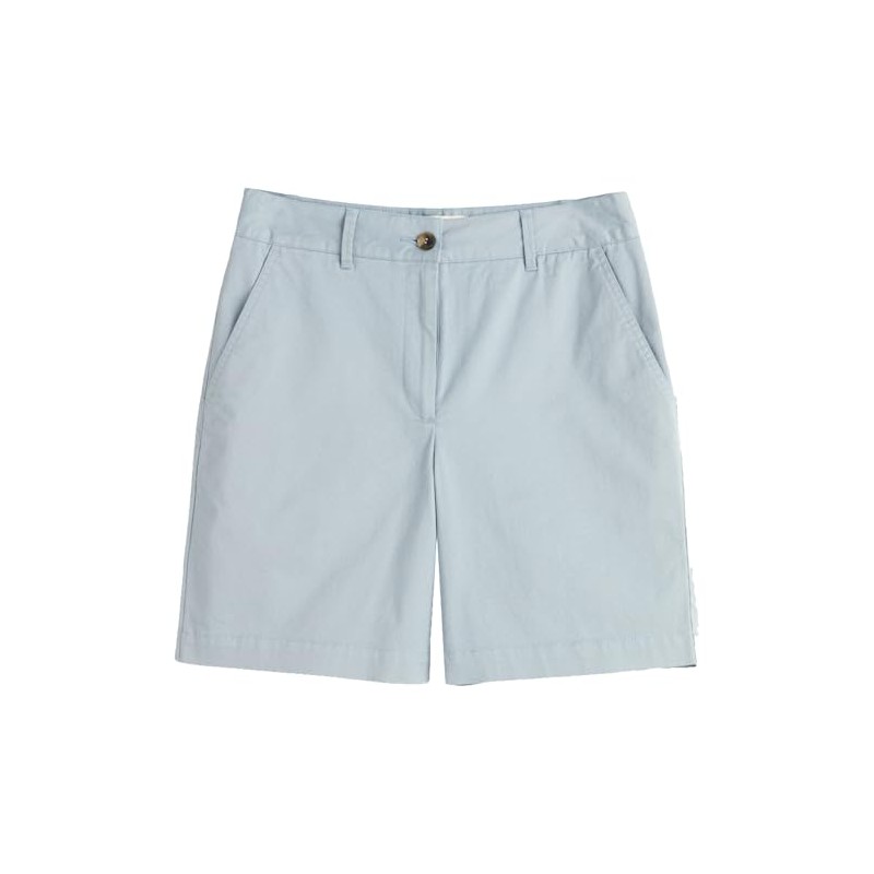 GANT Women's Chino Classic Shorts, Dove Blue