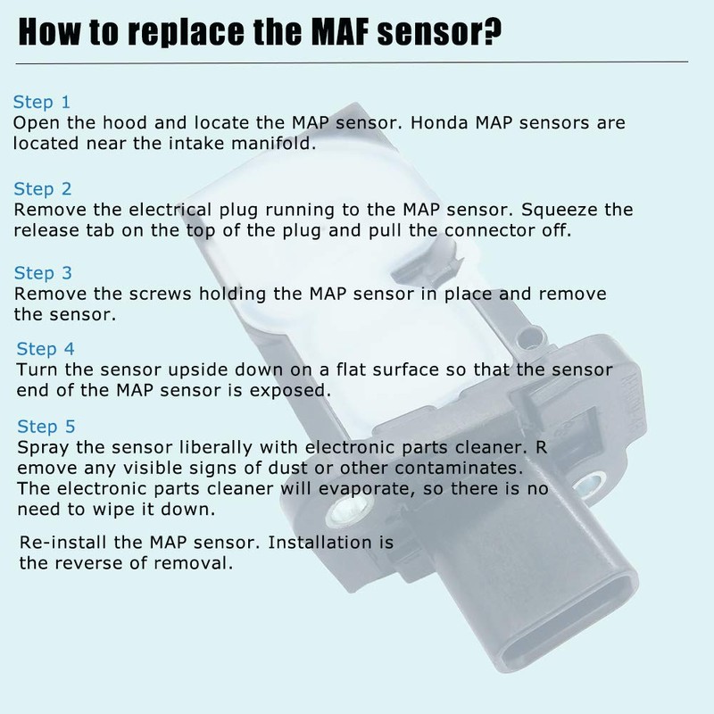 JESBEN Mass Air Flow Sensor Meter Sensor Replacement for Altima