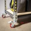 4pc - Storage Rack Caster Wheels (Adapts to Boltless Self