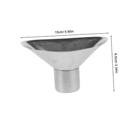 Gatuida Eye Washing Teaching Aid Stainless Steel Water Receiver Eye Wash Cup for School