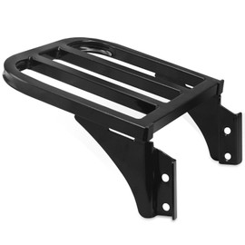 NOVALLA Detachable Sissy Bar Backrest Luggage Rack Fit for Harley Sportster XL 883 1200 2004-2022 Dyna FLST FLSTC 2006-Later Softail 1984-2005 (Black)