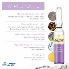 LA MER Good night bi-phase ampoule essential oils