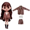 rakulifey Blythe Clothes Suit Set, Coat, Skirt, Neo Blythe Outfit,
