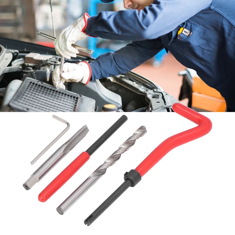 Thread Repair Insert Kit HSS Taps Drill Bit Lug Breaking