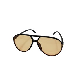 VIGUEUR Retro Aviator Sunglasses - Oversized Aviator Sunglasses for Women, UV400 Protection, Orange