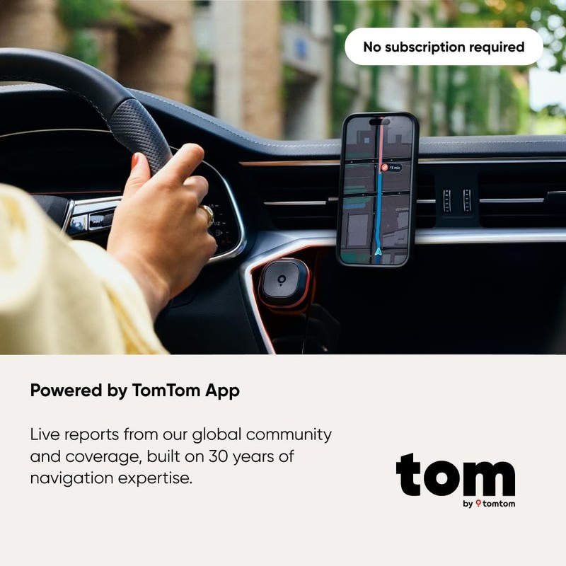 TomTom Speed Camera Detector - No Subscription | Tom by