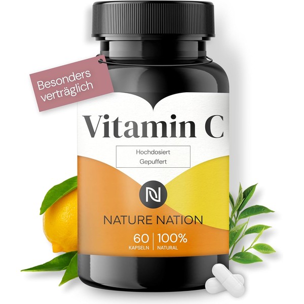 Vitamin C - High Dose & Buffered: 1000 mg per