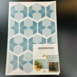 Design Group 10 Pk -Self Adhesive Wall Tiles Peel & Stick Backsplash Tile Sticker 3.12"x3.65"