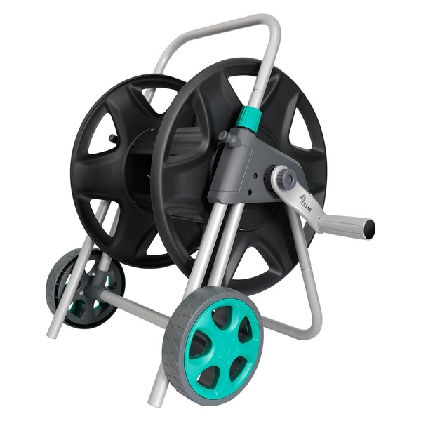 YESTAR Garden Water Hose Reel Cart, Holds 100 Feet of