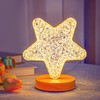 Table Lamp 3W Remote Control Warm Light Exquisite Look Timing