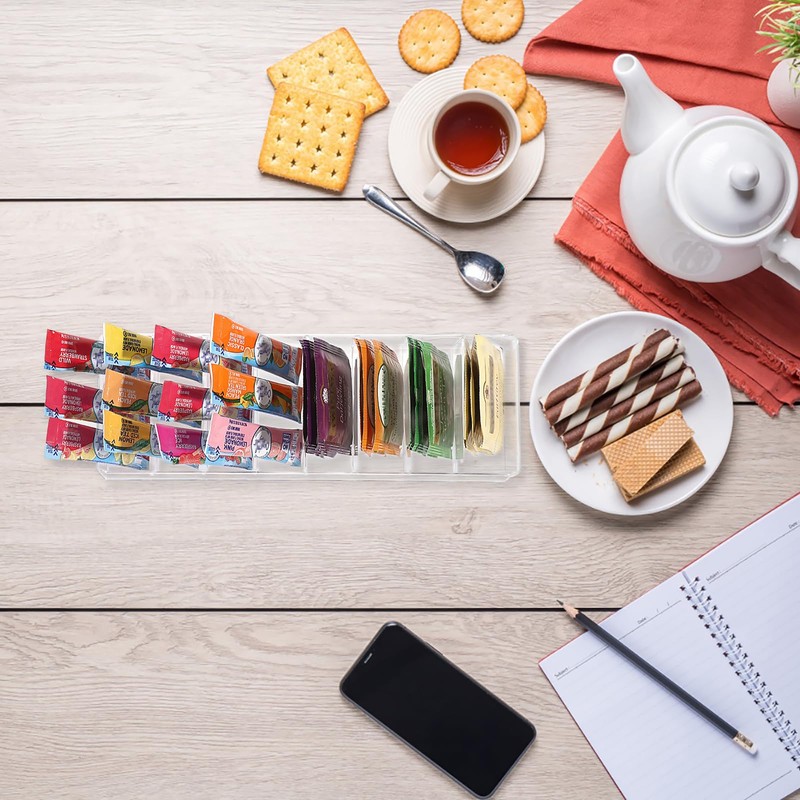 SUMTree 2 Pack Water Drink Packet Organiser with 8 Compartments