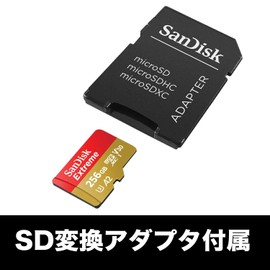 microSD 256GB UHS-I U3 V30 Write Up to 130MB/s Full HD & 4K SanDisk Extreme SDSQXAV-256G-GH3MA New Package