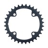 FSA Unisex Adult Adventure 2x11 Road Chainring - Black, 90