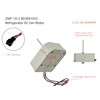 ZWF-10-2 B03081032 Replacement DC Motor Fan,DC13.2V 2W Evaporator Fan Motor