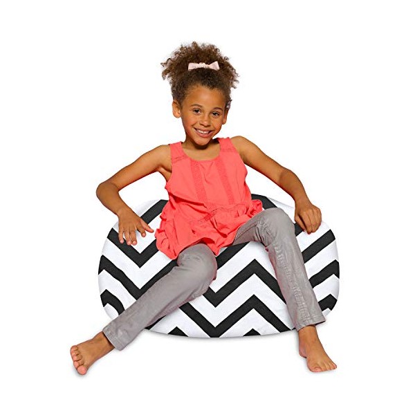 Posh Creations Bean Bag Chair for Kids, Teens, and Adults