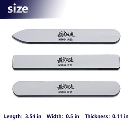 BFLCTGCF Hobby Grinding Tools, Glass Polishing Files, Grinding Tools, Mirror Nano Glass Files, Ultimate Precision Files #8000#10000, Silver