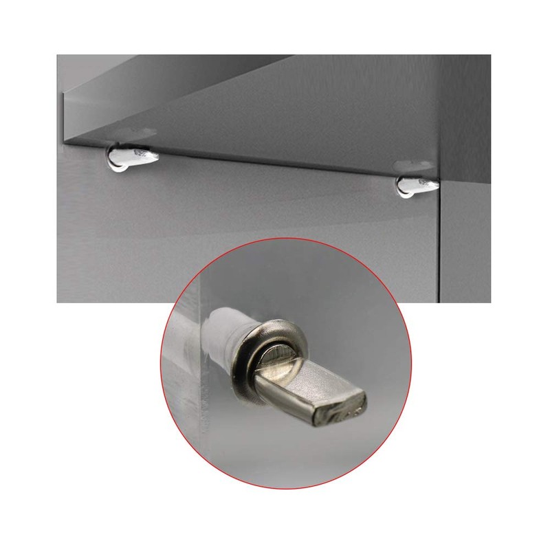 Shelf Pins 120 Pack 5mm Spoon Shape Shelf Support Pegs