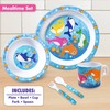 5 Pc Mealtime Feeding Set for Kids and Toddlers -
