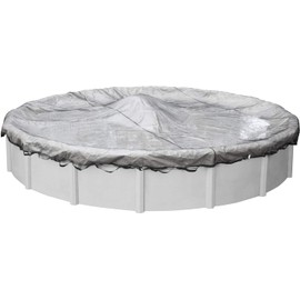 Robelle 2533 Heavy-Duty Leaf Net for Round Above Ground Swimming Pool Covers, 33-ft. Round Pool