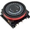 Diehl 24 hr Spa Timer, SPST 120V, 4-Term Orange Panel