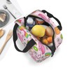 Yudchen Flamingo Insulated Lunch Bag Cooler Tote Reusable Lunch Box