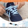 Stepace Elastic Shoelaces with Metal Capsules, No Tie Shoelaces for