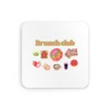 Brunch club, cute cool stylish aesthetic trendy trend matcha coaster