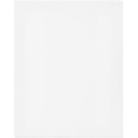 Blank Framed Canvas Panel, Pre-Stretched 100% Cotton for Artists Painting with Acrylic Oil or Water Based Double Primed Frame Boards (Framed Canvas 25cm x 20cm)