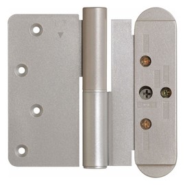EIDAI TDB-HC71SL Flag Hinge Silver Left Set of 2 4.0 x 4.5 inches (102 x 115 mm)