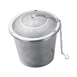 BUGUUYO Stainless Steel Spice Filter Ball Mesh Strainer for Seasoning Tea Easy to Clean Safe for Home Restaurant Use for Cooking Infusing