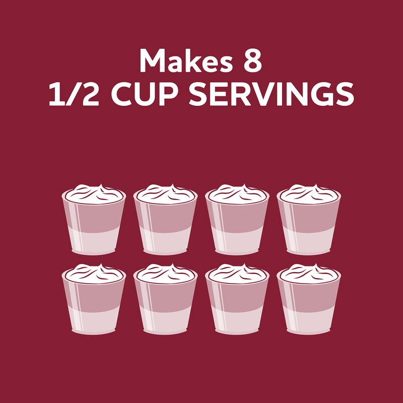 Jell-O Black Cherry Gelatin Mix (0.6 Ounce Box, Pack of