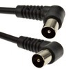 kenable RF Fly Lead Right Angle Male Plug to Plug