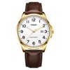 Watch for Men, Fashion Minimalist Ultra Thin Wrist Watch Waterproof