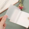 XINGHECHENGWEI Transparent Sticky Notes, Writable Tabs, Sticky Notes, Films, Waterproof,