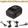 For WORX 2PACK 3.0Ah For WORX 20V MAX Extend Lithium