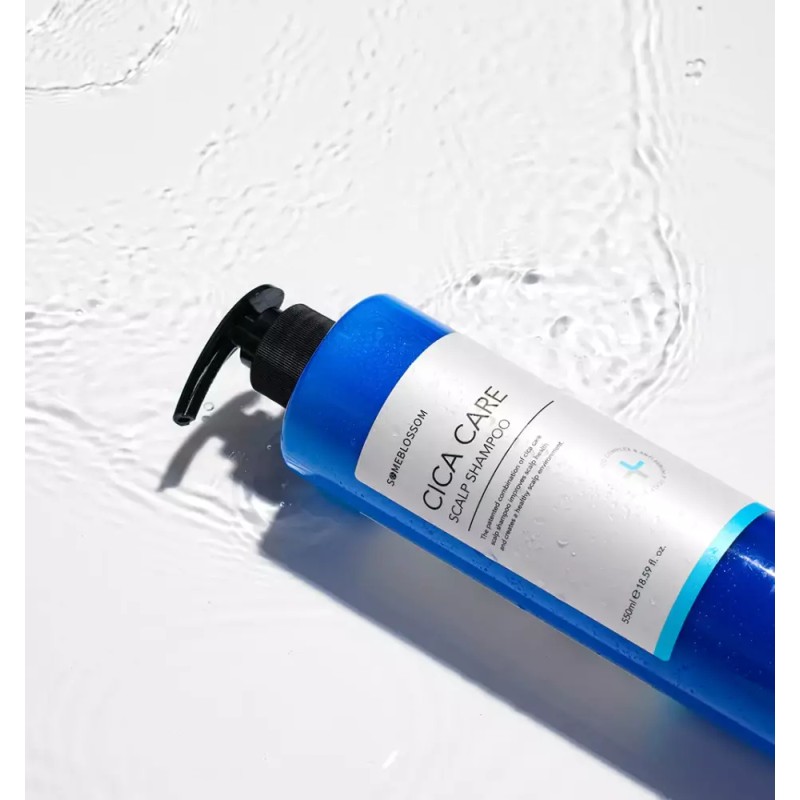 Some Blossom (썸블라썸) 시카케어 스칼프 샴푸 550ml [시카케어 아크네 폼클렌징