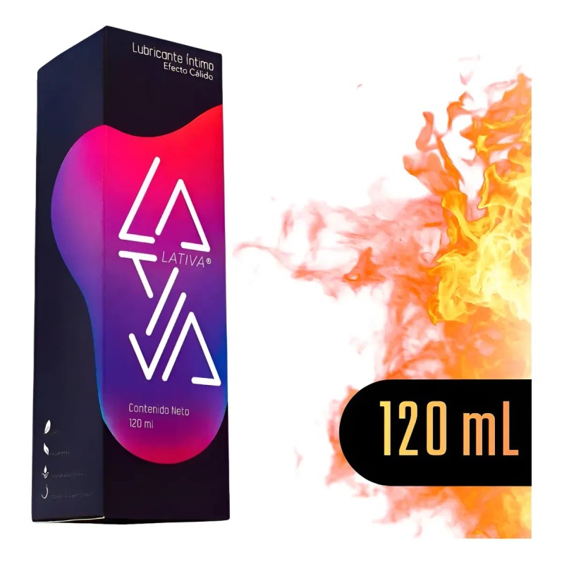 Gel Lubricante Térmico 120ml Sensación Cálida Suave