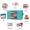 WISELIFE Storage Bags 100L 8-Pack Large Blanket Clothes Organization and