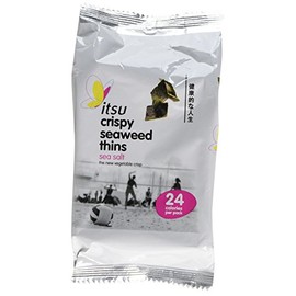 Itsu Crispy Seaweed Thins Sea Salt 3 x 5g