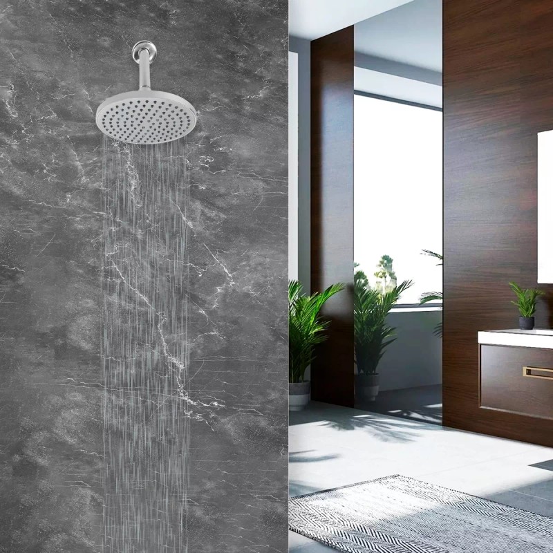 Meer Regadera Redonda 8 Cromada, Meer