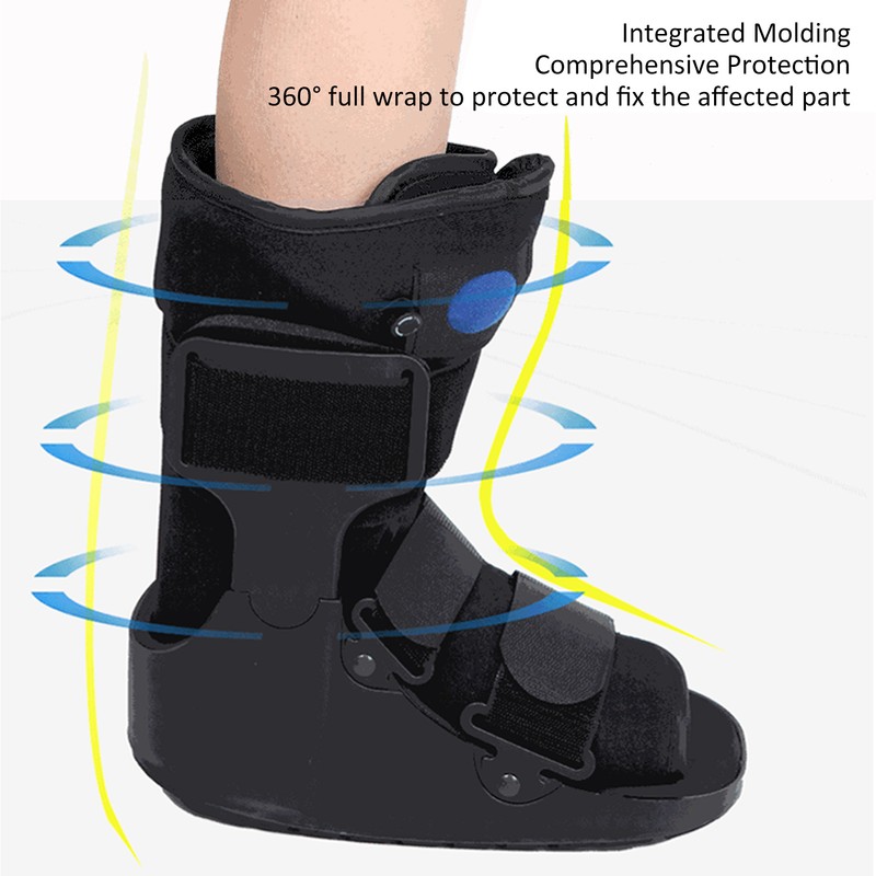 Air Walking Boot Full Protection Accelerate Recovery Light Anti Skid