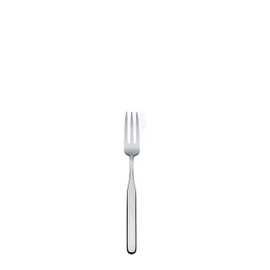 Alessi Collo-Alto, Fischgabel aus Edelstahl 18/10 glänzend poliert, Silver, 19x2x4 cm, 6-Einheiten