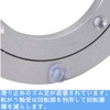 TOPINCN Swivel Plate Aluminum Alloy Swivel Table Bearing Turntable Round