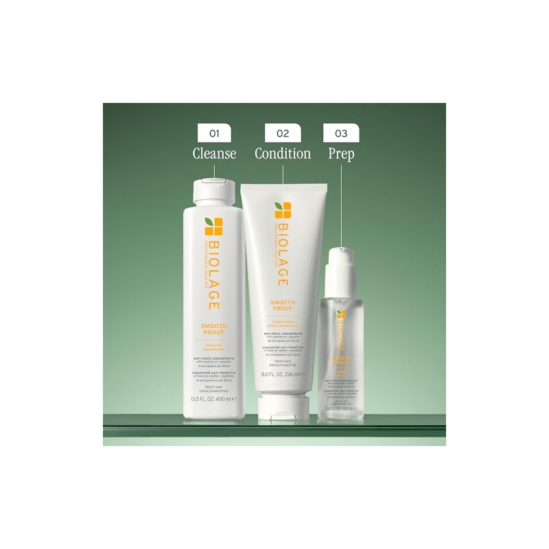 Biolage Shampoo SmoothProof | Limpia, Da Brillo y Controla el