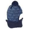 Sterntaler Unisex Children's Scarf Hat Toddler Scarf Hat Knitted Diamond